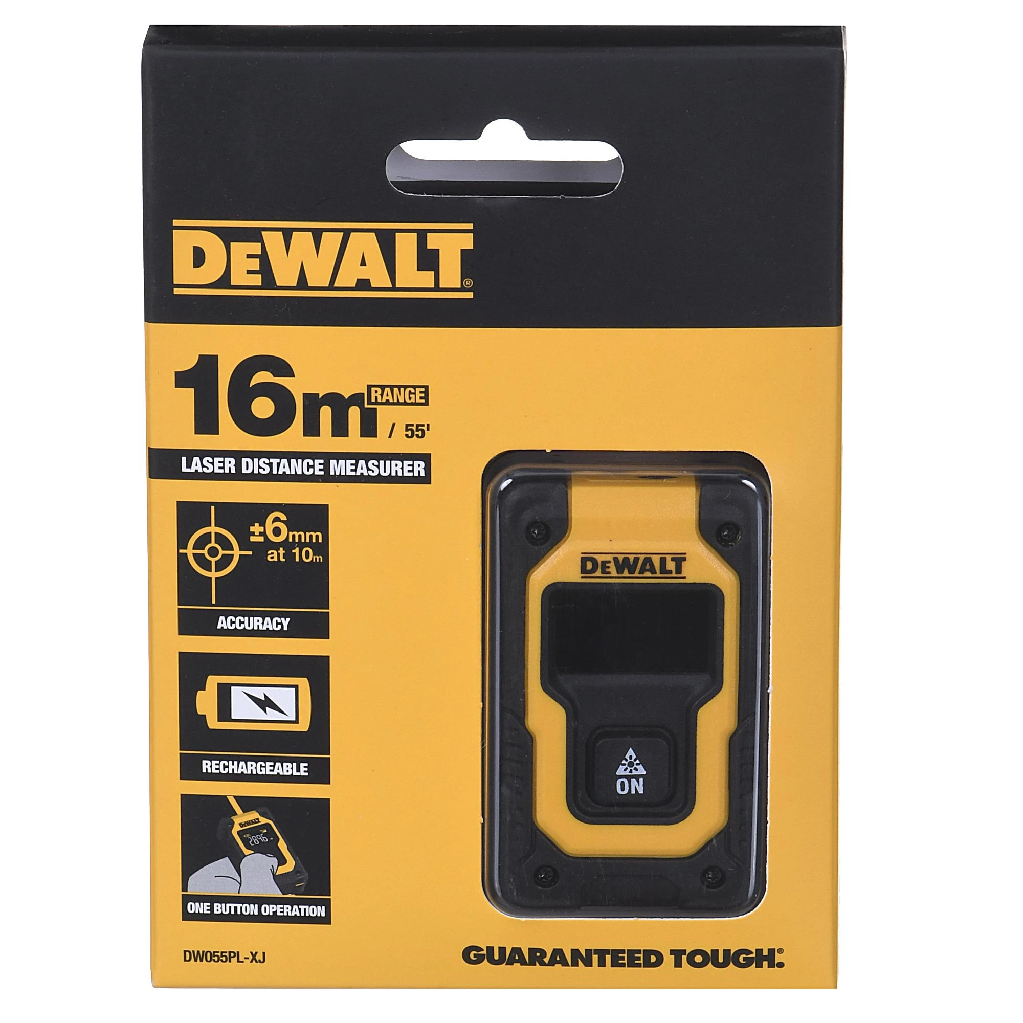 DeWalt kišeninis lazerinis atstumų matuoklis DW055PL