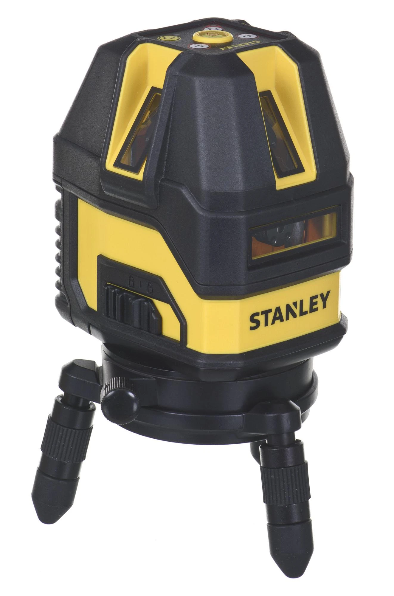 Stanley Kryžminis lazerinis nivelyras Multi-line 4V1H, raudonas
