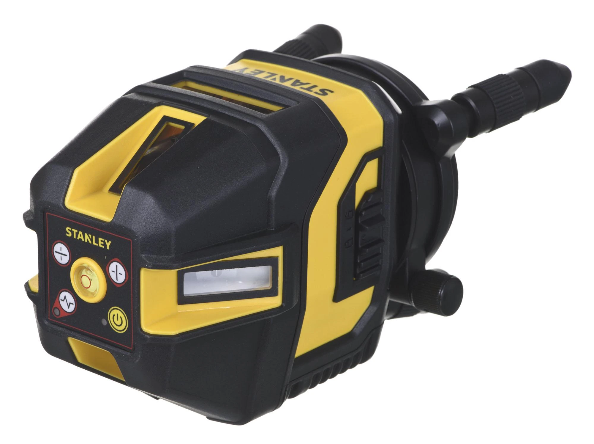 Stanley Kryžminis lazerinis nivelyras Multi-line 4V1H, raudonas