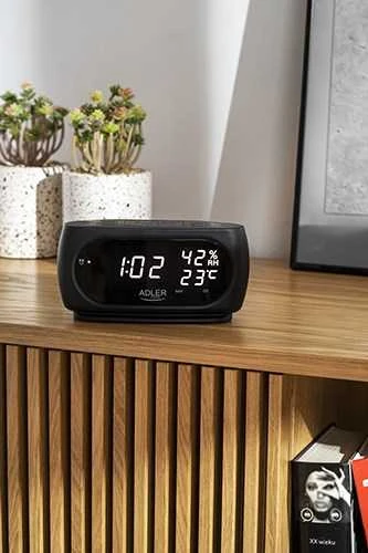 Led žadintuvas adler reklama 1186