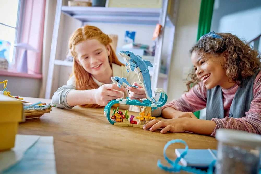 LEGO® Creator 3 in 1 Jūrų gyvūnai: gražūs delfinai 31385