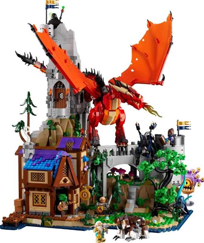 LEGO® Ideas Dungeons & Dragons: raudonojo drakono istorija (21348) 21348