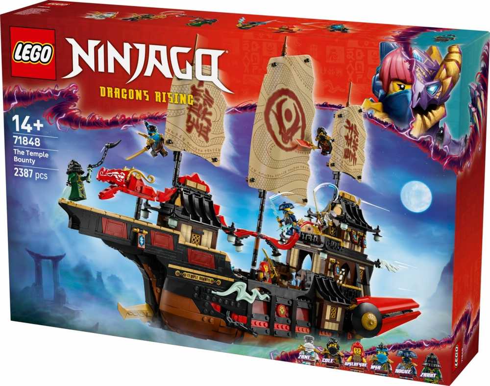 LEGO® Ninjago Laivas šventykla (71848)