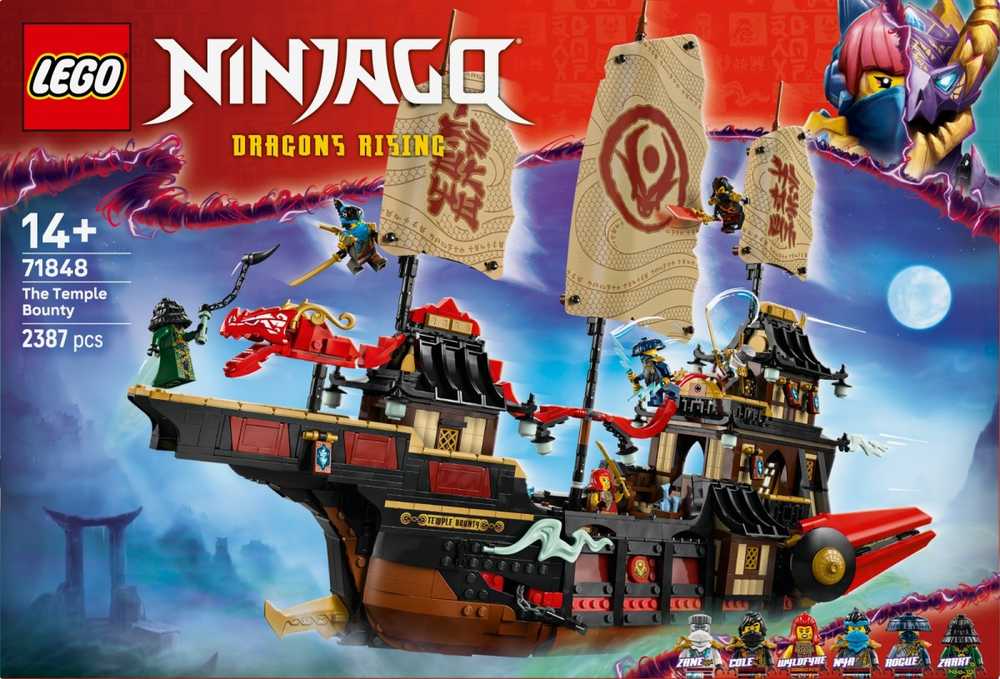 LEGO® Ninjago Laivas šventykla (71848)