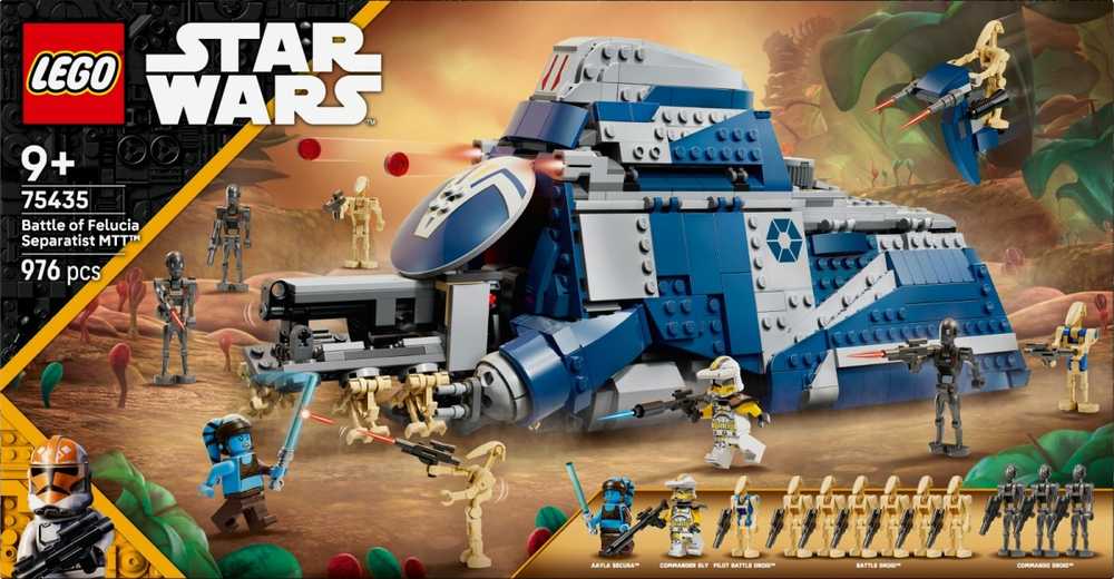 LEGO® Star Wars MTT separatistų transporteris SU Felucijos mūšis 75435