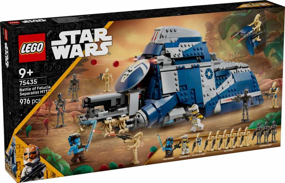 LEGO® Star Wars MTT separatistų transporteris SU Felucijos mūšis 75435