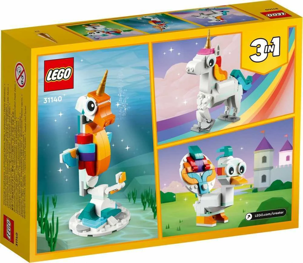 LEGO® Kūrėjas blokuoja magišką vienaragį 31140