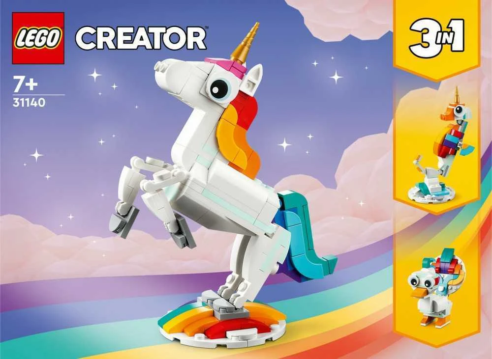 LEGO® Kūrėjas blokuoja magišką vienaragį 31140