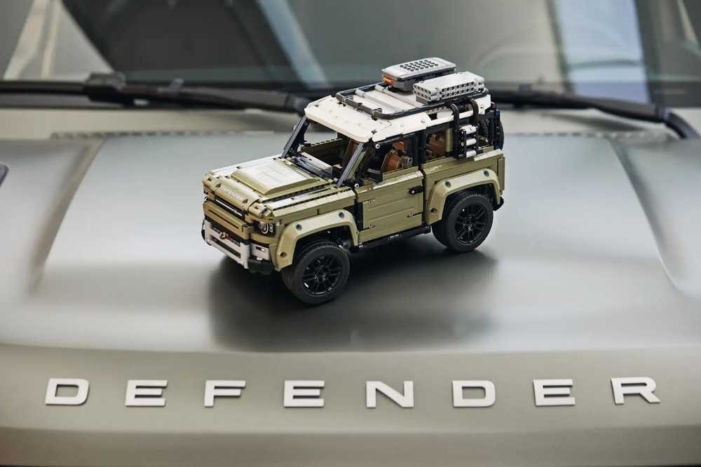 LEGO technic - land rover defender 42110, modelis - 42110, žema kaina ...