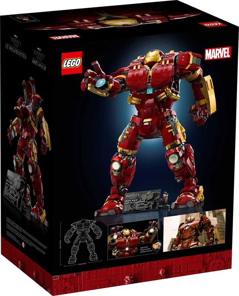 LEGO® Marvel Hulkbuster 76210 Konstravimo rinkinys (4 049 dalys) 76210