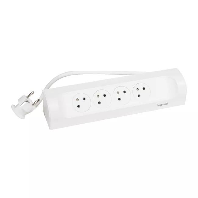 Legrand Kampinis ilgintuvas 4x2p+su 1m baltas