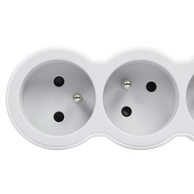 Legrand Standartinis ilgintuvas 3x2P+Z 3m balta ir-pilka
