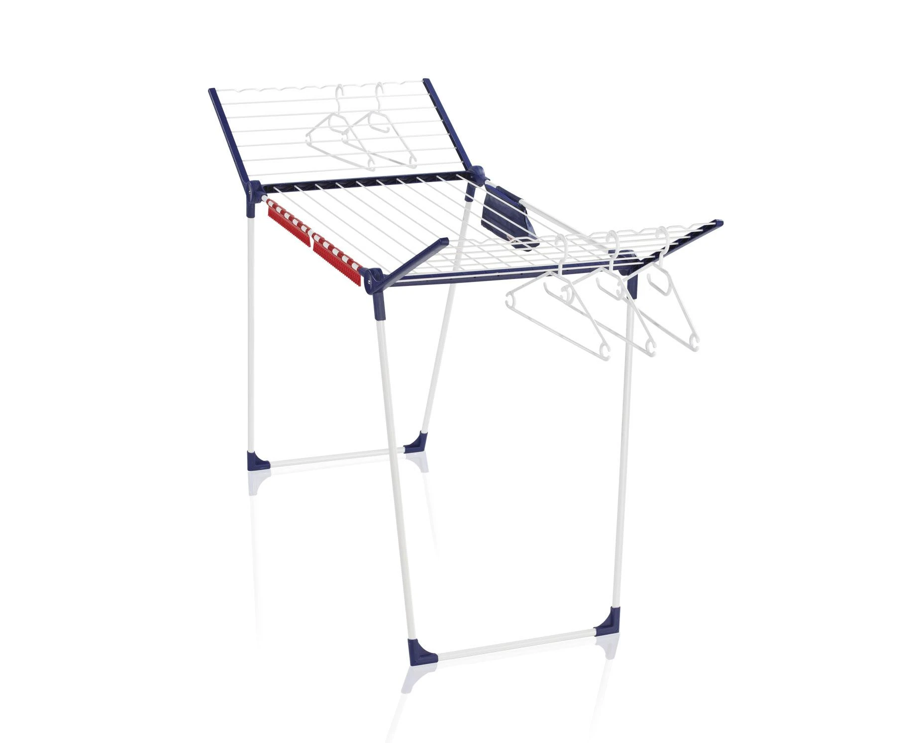 Leifheit Pegasus 200 Comfort Clothes horse wing Mėlyna, Baltas