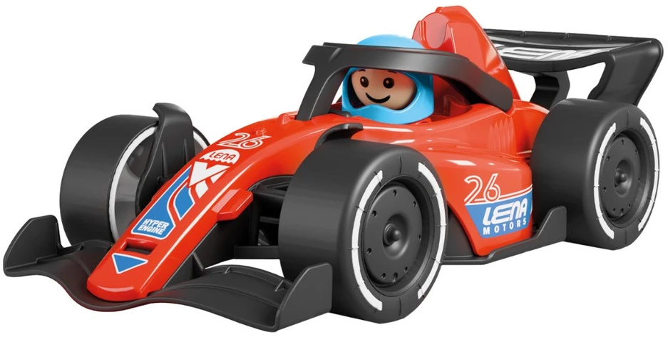 Lena Formuła samochód wyścigowy 21 cm dėžutėje