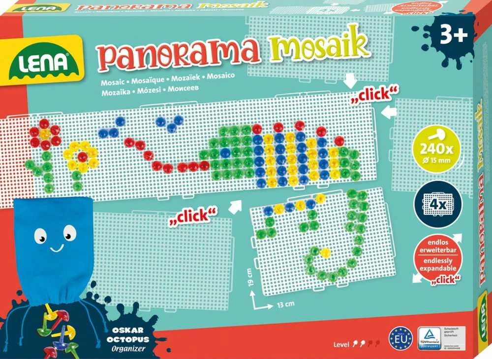 Lena Mozaika panorama XL transparentna 240 dalys