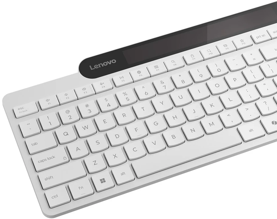 Lenovo 800 Self-Charging Bluetooth Klaviatūra-US English | Klaviatūra | Bluetooth | US English | Baltas