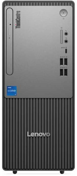 Stacionarus kompiuteris Komputer Lenovo ThinkCentre Neo 50t Tower G5 i3-14100 8GB/256GB Windows 11 Pro Juodas (12UD0031PB)