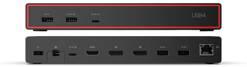 Lenovo Doko stotelė thinkpad usb4 dock 5000 (with 135w adapter) 40bf0135eu