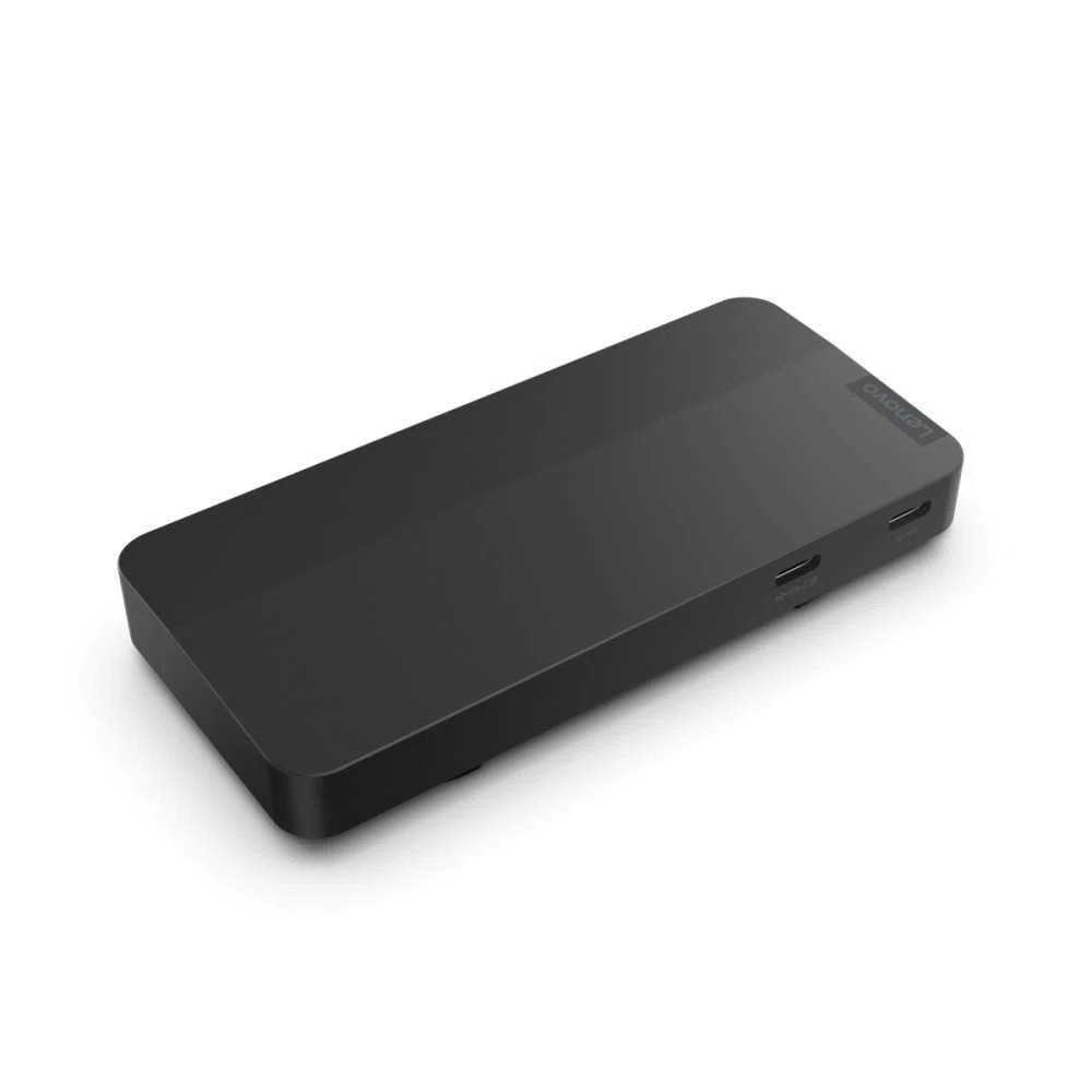 Lenovo | USB-C Dual Ekranas Travel Dock su adapteriu | 40B90100EU | Ethernet LAN (RJ-45) jungtys 1 | DisplayPorts quantity 1 | USB 3.0 (3.1 Gen 1) jungtys quantity 1 x USB-A 10 Gbps, 2 x USB-C 10 Gbps | HDMI jungtys quantity 1 | 65 W | Garantija 36 mėn.
