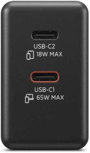 Lenovo dvigubas USB-C 65 W GaN įkroviklis – ES | Įkroviklis | USB-C