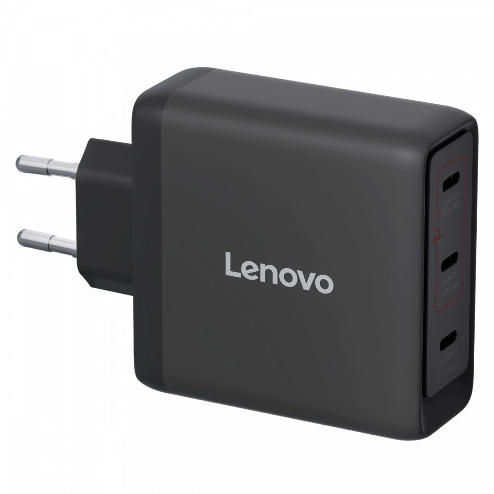 LENOVO daugiaportinis USB-C 100W GAN įkroviklis