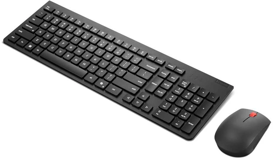 Klaviatūra LENOVO Essential Wls KBD ir pelės rinkinys