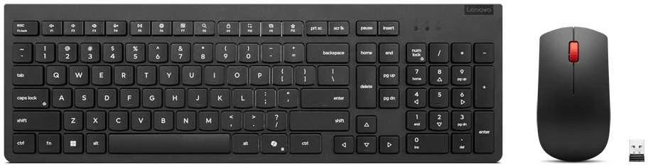 Klaviatūra LENOVO Essential Wls KBD ir pelės rinkinys
