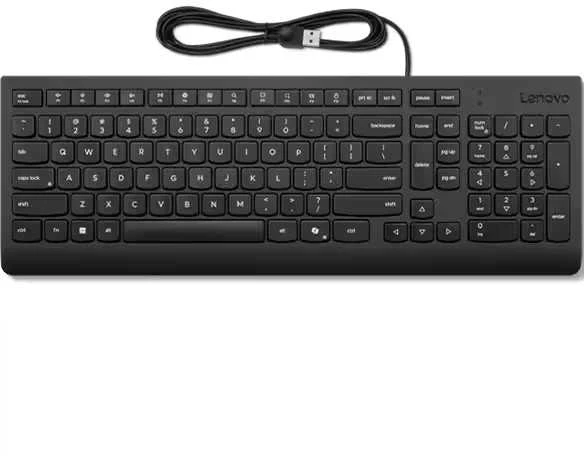 Lenovo Klaviatūra | Essential | Klaviatūra | su laidu | US English | Juodas