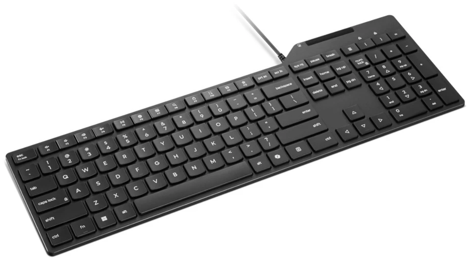 Lenovo Klaviatūra usb-a su laidu smartcard 5000-us english 4y41u13312
