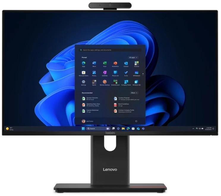 Stacionarus kompiuteris Kompiuteris „All-in-One“ Lenovo ThinkCentre M70a Gen 6 13AY003VPB Ultra 3 205T 23.8" FHD 16GB 512 SSD Int W11Pro