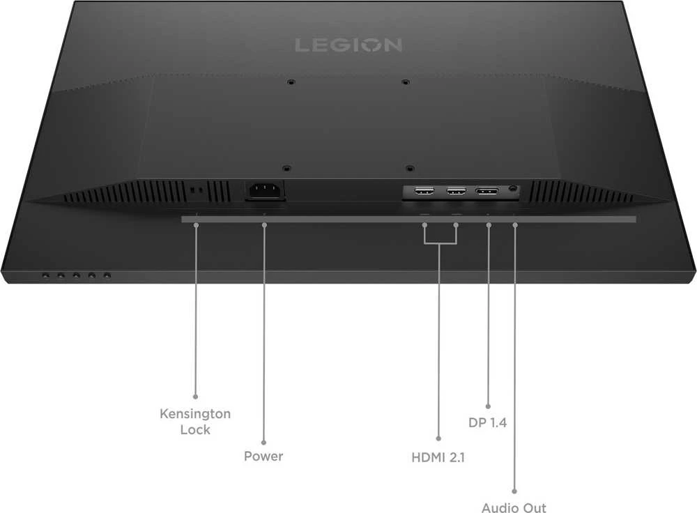 Lenovo Legion 25-10 computer monitorius 62.2 cm (24.5") 1920 x 1080 pikselių Full HD LCD Juodas
