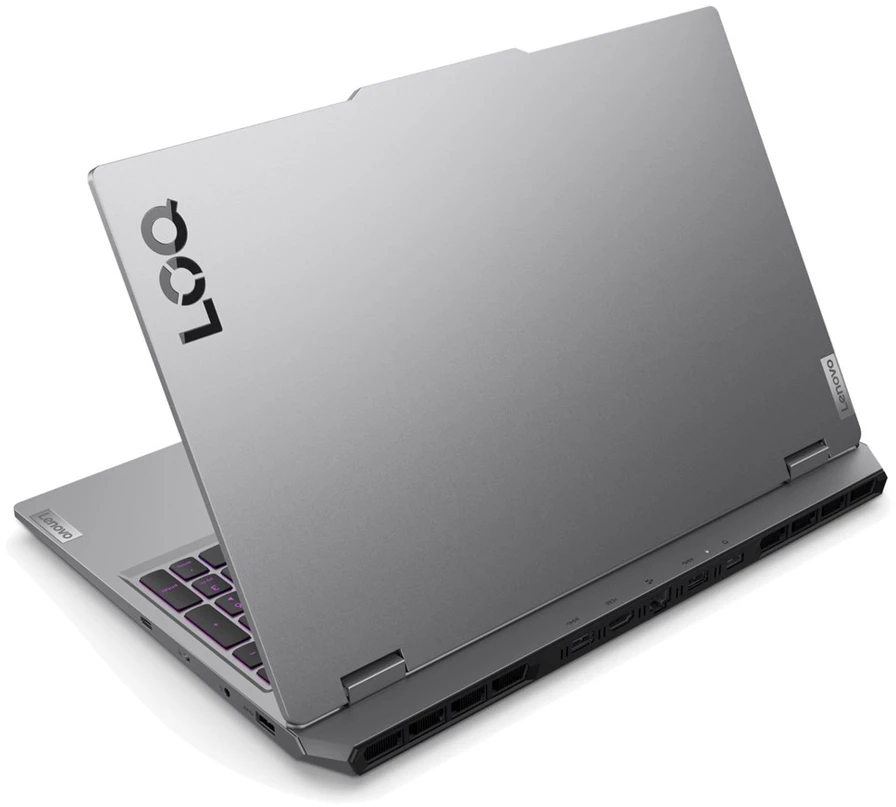 Lenovo LOQ 15AHP10 Ryzen 7 250 15,6" FHD IPS 300 nitų 144Hz AG 16GB DDR5 5600 512GB SSD GeForce RTX 5050 8GB 5,0MP kamera 60Wh Windows 11 Luna pilkas