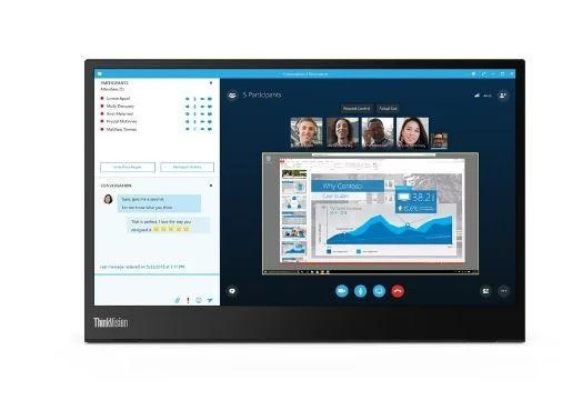 Monitorius LENOVO 14" M14D 2.2K IPS 16:10 USB-C