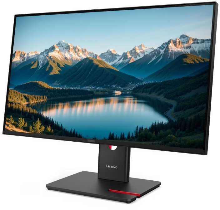 Lenovo „ThinkVision T27Q-40“ monitorius su LED ekranu ir LCD ekranu, 64A6GAT6EU