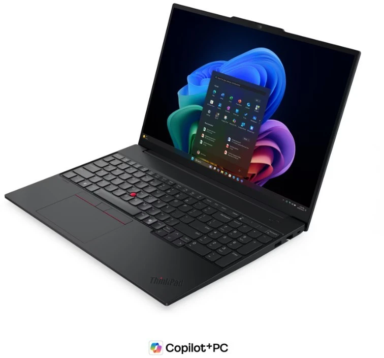 Nešiojamas kompiuteris Lenovo ThinkPad E16 Gen 3 (Intel) | 16"/ IPS/ WUXGA/ Anti-glare | Intel Core™ Ultra 7 258V | 32GB | 512GB | Intel® Arc™ Graphics | Windows® 11 Pro