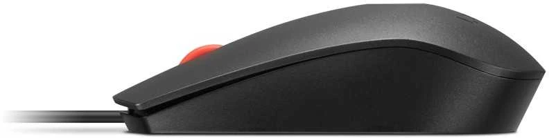 Lenovo Fingerprint Biometric USB Pelė Gen3 | su laidu | USB-A | Juodas/Raudona