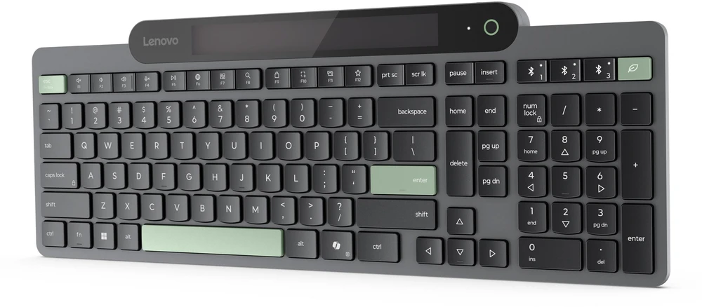 Lenovo 4Y41R69489 klaviatūra Home/Office Bluetooth US English Juodas, Žalias