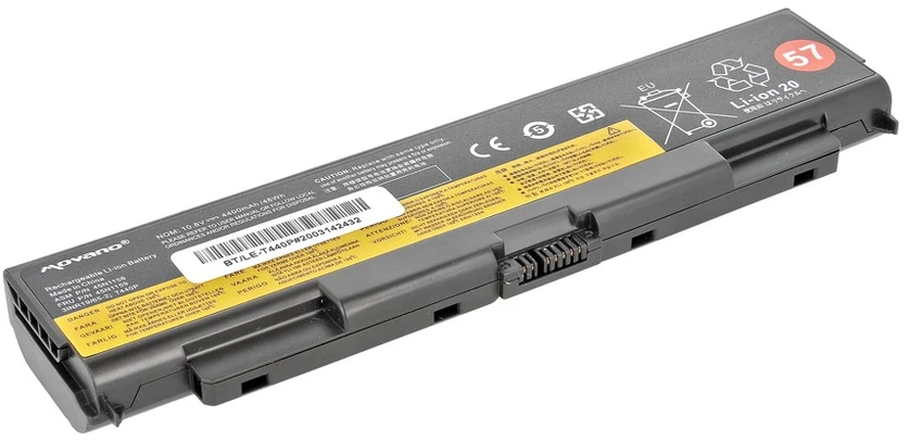 „Lenovo ThinkPad W540 L540 T440P“ 45n1153 baterija - 4400 mAh (48 WH)