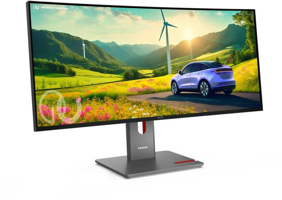 Lenovo ThinkVision P34WD-40 computer monitorius 86.4 cm (34") 3440 x 1440 pikselių Wide Quad HD LCD Juodas