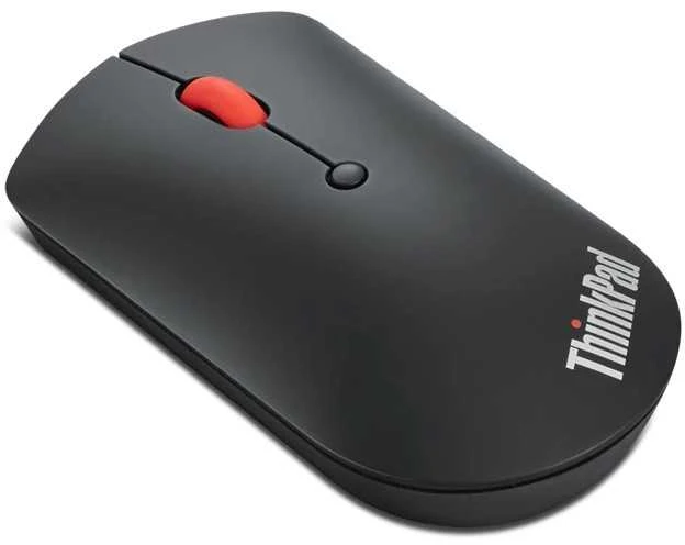 Lenovo | „ThinkPad“ tyli „Bluetooth“ pelė | Belaidė | „Bluetooth 5.0“ | Juoda | 1 metai(-ų)