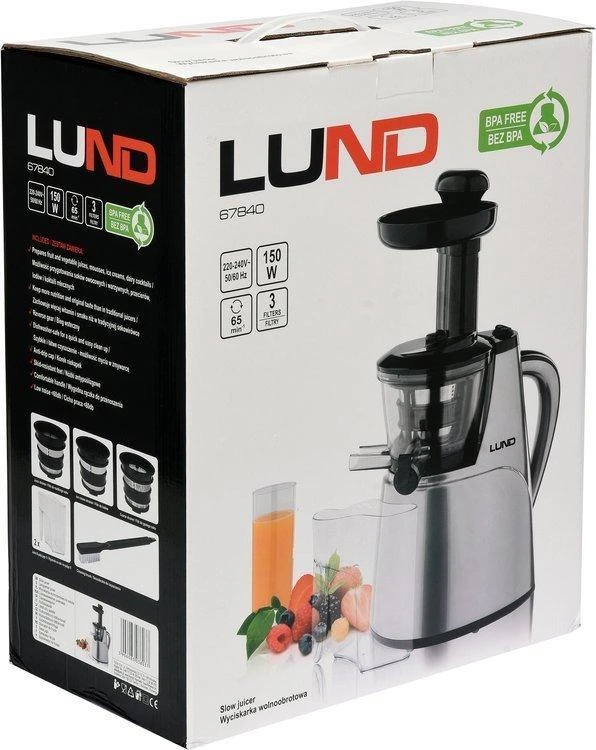 Lund Toya Sa Poland Sulčiaspaudė | lėtas spaudimas | 150W (67840)
