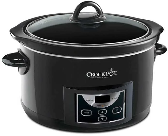 Lėtpuodis crock-pot sccprc507b-050 4,7l (juoda)