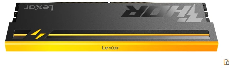 RAM Lexar Atmintis do pc ddr5 thor2.0 16gb(1*16) /6000 cl36 juodas rgb