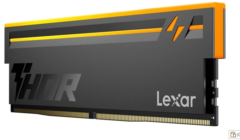 RAM Lexar Atmintis do pc ddr5 thor2.0 16gb(1*16) /6000 cl36 juodas rgb
