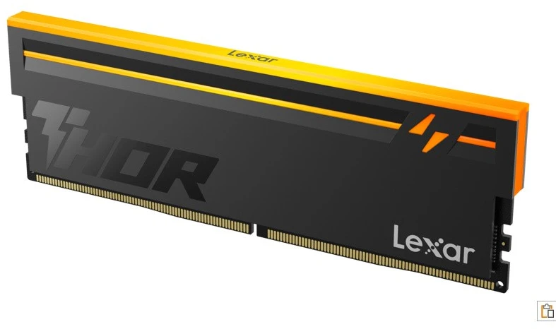 RAM Lexar Atmintis do pc ddr5 thor2.0 16gb(1*16) /6000 cl36 juodas rgb