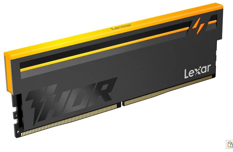 RAM Lexar Atmintis do pc ddr5 thor2.0 16gb(1*16) /6000 cl36 juodas rgb
