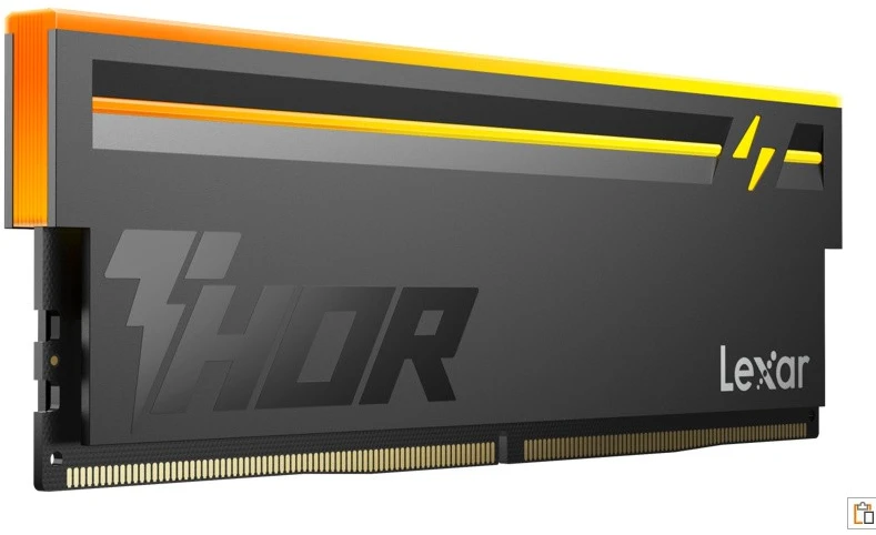 RAM Lexar Atmintis do pc ddr5 thor2.0 16gb(1*16) /6000 cl36 juodas rgb