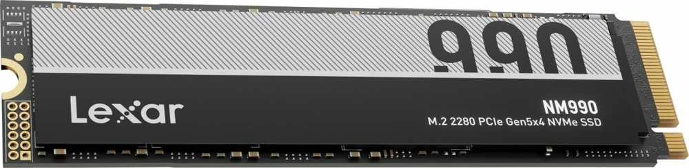 Lexar SSD | NM990 | 4000 GB | SSD form factor M.2 2280 | Solid-state drive sąsaja PCIe Gen 5x4 | Skaitymo greitis 14000 MB/s | Rašymo greitis 11000 MB/s