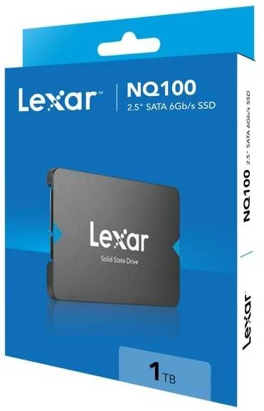 Lexar SSD | NQ100 | 1000 GB | SSD form factor 2.5" | Solid-state drive sąsaja SATA III | Skaitymo greitis 550 MB/s