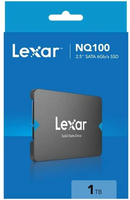 Lexar SSD | NQ100 | 1000 GB | SSD form factor 2.5" | Solid-state drive sąsaja SATA III | Skaitymo greitis 550 MB/s